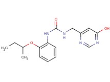 N-(2-sec-butoxyphenyl)-N'-[(6-hydroxypyrimidin-4-yl)methyl]urea