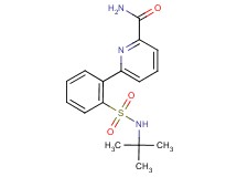 6-{2-[(tert-butylamino)sulfonyl]phenyl}pyridine-2-carboxamide