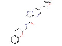 N-[(2R)-3,4-dihydro-2H-chromen-2-ylmethyl]-6-(2-hydroxyethyl)pyrazolo[1,5-a]pyrimidine-3-carboxamide
