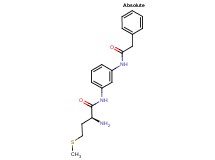(2S)-2-amino-4-(methylthio)-N-{3-[(phenylacetyl)amino]phenyl}butanamide