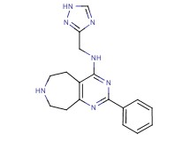 2-phenyl-N-(1H-1,2,4-triazol-3-ylmethyl)-6,7,8,9-tetrahydro-5H-pyrimido[4,5-d]azepin-4-amine