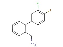 1-(3'-chloro-4'-fluorobiphenyl-2-yl)methanamine