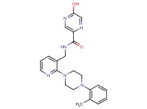 5-hydroxy-N-({2-[4-(2-methylphenyl)piperazin-1-yl]pyridin-3-yl}methyl)pyrazine-2-carboxamide