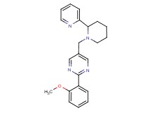 2-(2-methoxyphenyl)-5-[(2-pyridin-2-ylpiperidin-1-yl)methyl]pyrimidine