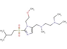 N,N-diethyl-N'-({1-(2-methoxyethyl)-2-[(3-methylbutyl)sulfonyl]-1H-imidazol-5-yl}methyl)-N'-methyl-1,2-ethanediamine