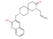 2-allyl-9-[(2-hydroxy-3-quinolinyl)methyl]-2,9-diazaspiro[5.5]undecan-3-one
