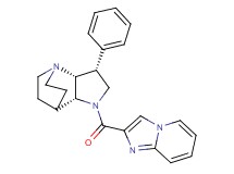 (3R*,3aR*,7aR*)-1-(imidazo[1,2-a]pyridin-2-ylcarbonyl)-3-phenyloctahydro-4,7-ethanopyrrolo[3,2-b]pyridine