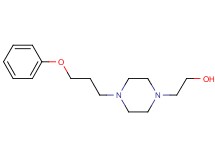 2-[4-(3-phenoxypropyl)-1-piperazinyl]ethanol trifluoroacetate (salt)