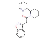 3-[2-oxo-2-(2-pyridin-2-ylpiperidin-1-yl)ethyl]-1,2-benzisoxazole