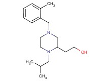 2-[1-isobutyl-4-(2-methylbenzyl)-2-piperazinyl]ethanol