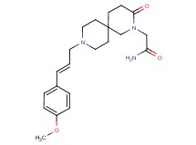 2-{9-[(2E)-3-(4-methoxyphenyl)prop-2-en-1-yl]-3-oxo-2,9-diazaspiro[5.5]undec-2-yl}acetamide