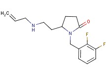 5-[2-(allylamino)ethyl]-1-(2,3-difluorobenzyl)-2-pyrrolidinone