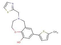 7-(5-methyl-2-thienyl)-4-(1,3-thiazol-2-ylmethyl)-2,3,4,5-tetrahydro-1,4-benzoxazepin-9-ol