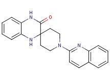 1-(2-quinolinyl)-1',4'-dihydro-3'H-spiro[piperidine-4,2'-quinoxalin]-3'-one