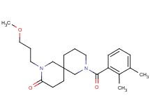8-(2,3-dimethylbenzoyl)-2-(3-methoxypropyl)-2,8-diazaspiro[5.5]undecan-3-one