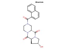 (6aS,8R,11aR)-8-hydroxy-2-(1-naphthoyl)octahydro-6H-pyrazino[1,2-a]pyrrolo[1,2-d]pyrazine-6,11(2H)-dione