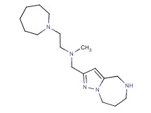 2-(1-azepanyl)-N-methyl-N-(5,6,7,8-tetrahydro-4H-pyrazolo[1,5-a][1,4]diazepin-2-ylmethyl)ethanamine