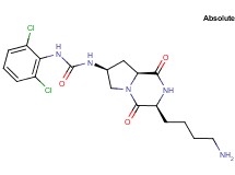 N-[(3S,7S,8aS)-3-(4-aminobutyl)-1,4-dioxooctahydropyrrolo[1,2-a]pyrazin-7-yl]-N'-(2,6-dichlorophenyl)urea