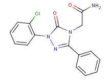 2-[1-(2-chlorophenyl)-5-oxo-3-phenyl-1,5-dihydro-4H-1,2,4-triazol-4-yl]acetamide