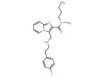 N-butyl-3-({[2-(4-fluorophenyl)ethyl]amino}methyl)-N-methylimidazo[1,2-a]pyridine-2-carboxamide