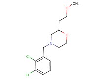 4-(2,3-dichlorobenzyl)-2-(2-methoxyethyl)morpholine