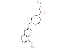 1-(methoxyacetyl)-4-[(8-methoxy-2H-chromen-3-yl)methyl]-1,4-diazepane