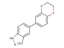 5-(2,3-dihydro-1,4-benzodioxin-6-yl)-1H-indazole