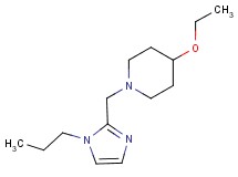 4-ethoxy-1-[(1-propyl-1H-imidazol-2-yl)methyl]piperidine