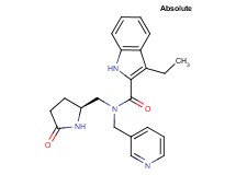 3-ethyl-N-{[(2S)-5-oxopyrrolidin-2-yl]methyl}-N-(pyridin-3-ylmethyl)-1H-indole-2-carboxamide