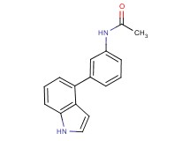 N-[3-(1H-indol-4-yl)phenyl]acetamide