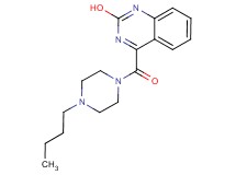 4-[(4-butyl-1-piperazinyl)carbonyl]-2-quinazolinol trifluoroacetate