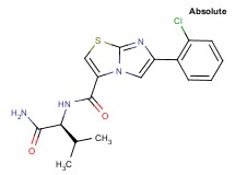 N-[(1S)-1-(aminocarbonyl)-2-methylpropyl]-6-(2-chlorophenyl)imidazo[2,1-b][1,3]thiazole-3-carboxamide