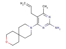 5-allyl-4-methyl-6-(3-oxa-9-azaspiro[5.5]undec-9-yl)pyrimidin-2-amine