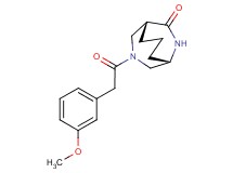 (1S*,5R*)-3-[(3-methoxyphenyl)acetyl]-3,9-diazabicyclo[3.3.2]decan-10-one