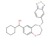 [4-(2,1,3-benzothiadiazol-5-ylmethyl)-2,3,4,5-tetrahydro-1,4-benzoxazepin-7-yl](cyclohexyl)methanol