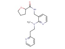 N-[(2-{methyl[2-(2-pyridinyl)ethyl]amino}-3-pyridinyl)methyl]tetrahydro-2-furancarboxamide