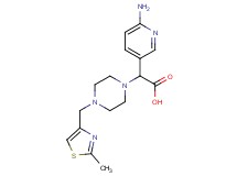 (6-aminopyridin-3-yl){4-[(2-methyl-1,3-thiazol-4-yl)methyl]piperazin-1-yl}acetic acid