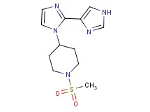 1-[1-(methylsulfonyl)piperidin-4-yl]-1H,1'H-2,4'-biimidazole