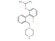 1-[(2'-fluoro-6'-isopropoxybiphenyl-2-yl)methyl]piperazine