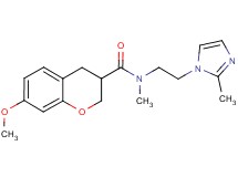 7-methoxy-N-methyl-N-[2-(2-methyl-1H-imidazol-1-yl)ethyl]chromane-3-carboxamide