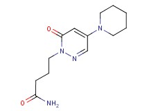 4-[6-oxo-4-(1-piperidinyl)-1(6H)-pyridazinyl]butanamide
