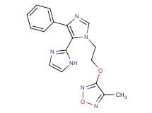 3'-{2-[(4-methyl-1,2,5-oxadiazol-3-yl)oxy]ethyl}-5'-phenyl-1H,3'H-2,4'-biimidazole