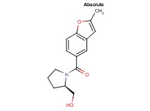 {(2R)-1-[(2-methyl-1-benzofuran-5-yl)carbonyl]pyrrolidin-2-yl}methanol