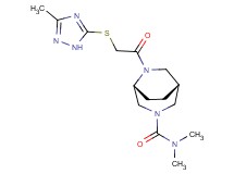 (1R*,5R*)-N,N-dimethyl-6-{[(3-methyl-1H-1,2,4-triazol-5-yl)thio]acetyl}-3,6-diazabicyclo[3.2.2]nonane-3-carboxamide
