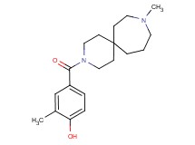 2-methyl-4-[(9-methyl-3,9-diazaspiro[5.6]dodec-3-yl)carbonyl]phenol