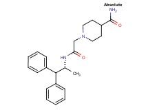 1-(2-{[(1R)-1-methyl-2,2-diphenylethyl]amino}-2-oxoethyl)-4-piperidinecarboxamide