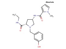 (4S)-N-ethyl-1-(3-hydroxybenzyl)-4-{[(1-methyl-1H-pyrrol-2-yl)carbonyl]amino}-L-prolinamide