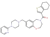 7-{[4-(2-pyridinyl)-1-piperazinyl]methyl}-4-(4,5,6,7-tetrahydro-1-benzothien-3-ylcarbonyl)-2,3,4,5-tetrahydro-1,4-benzoxazepine
