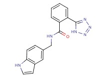 N-(1H-indol-5-ylmethyl)-2-(1H-tetrazol-5-yl)benzamide