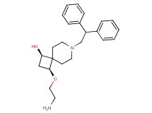 rel-(1R,3S)-3-(2-aminoethoxy)-7-(2,2-diphenylethyl)-7-azaspiro[3.5]nonan-1-ol dihydrochloride